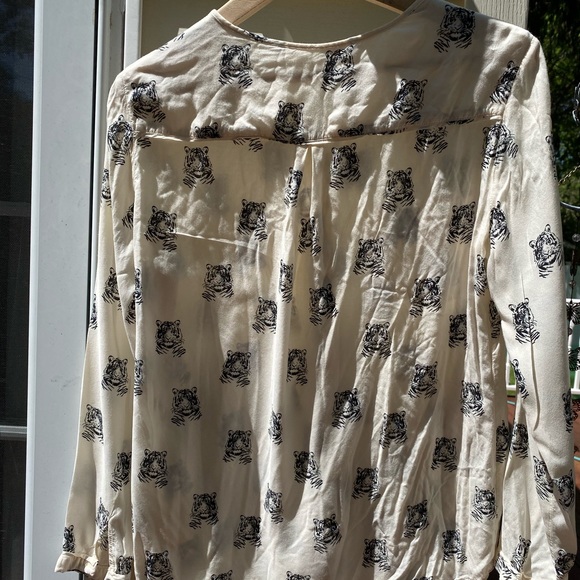 Zara tiger print blouse - Picture 5 of 7
